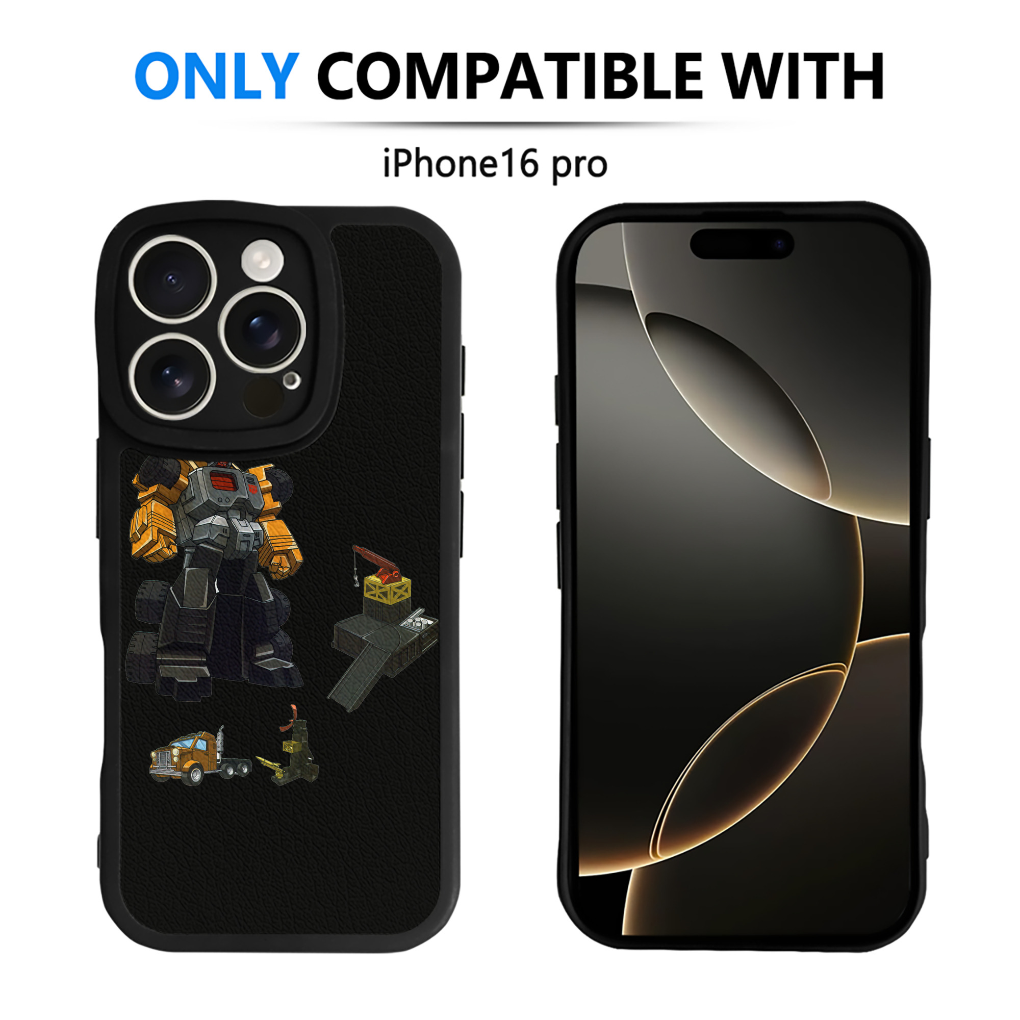 （画像用）  【iPhone 16シリーズ対応】シリコンスマホケース（レザー調） 材質：シリコン